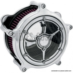 Filtre-à-air-RSD-Clarity-Chrome-pour-Big-Twin