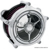Filtre-à-air-RSD-Clarity-Chrome-pour-Big-Twin