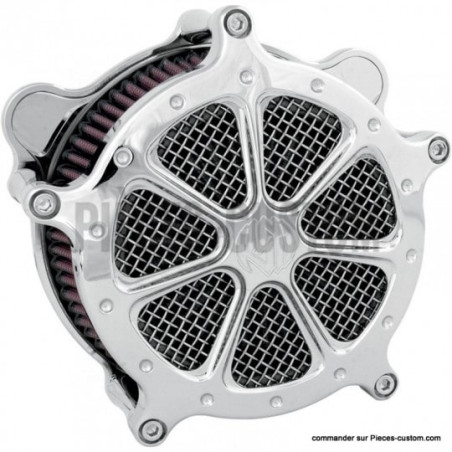 Filtre-à-air-RSD-Venturi-Speed-7-Chrome-Touring-Softail-Dyna
