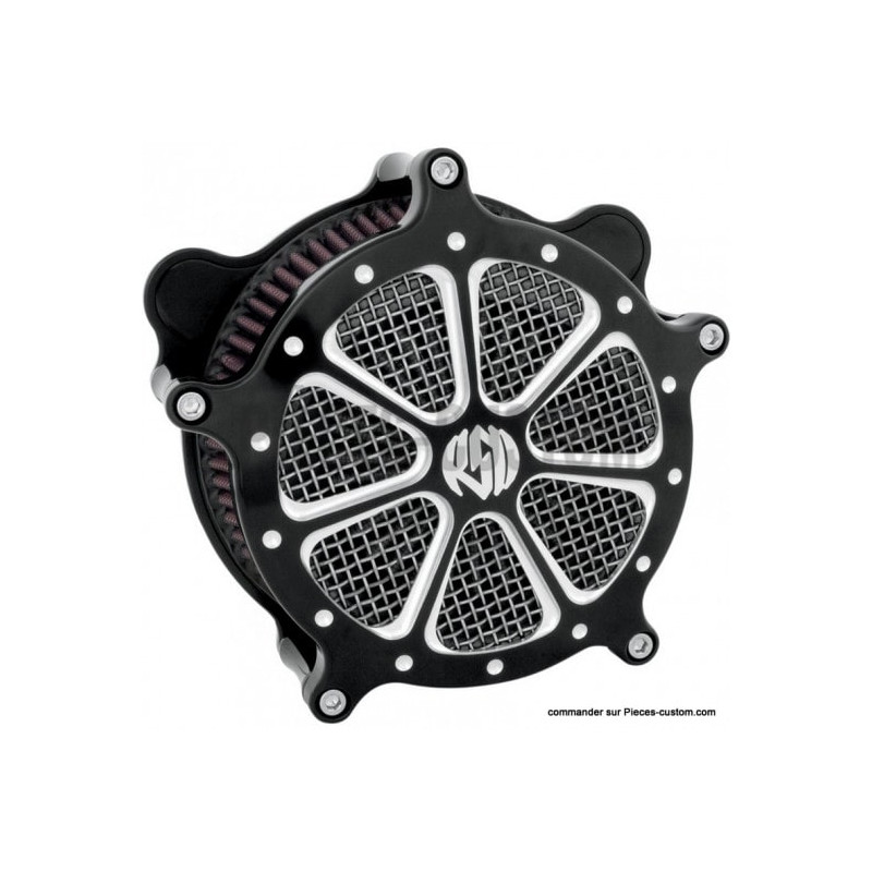 Filtre-à-air-RSD-Venturi-Speed-7-Contrast-pour-Touring-Softail-Dyna