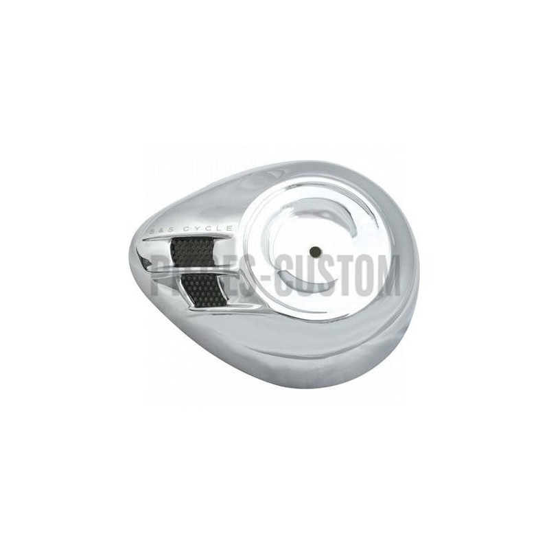Couvercle-pour-filtre-à-air-S-S-Airstream-finition-Chromé
