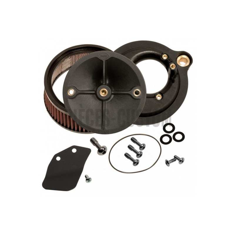 Kit-Filtre-à-air-S-S-Stealth-pour-Touring-Milwaukee-Eight