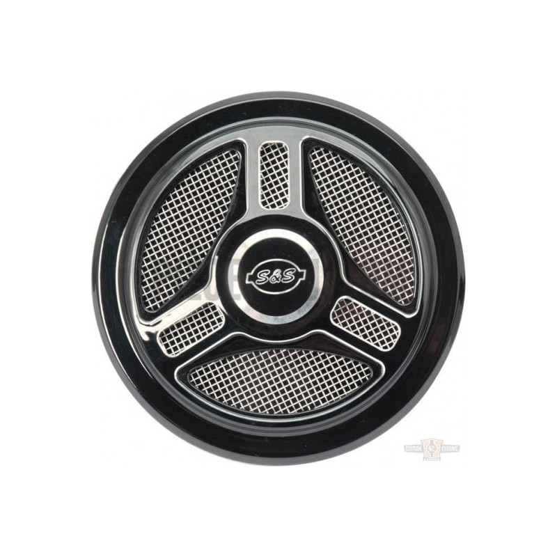 Couvercle-Tri-spoke-pour-filtre-à-air-S-S-Stealth-Air