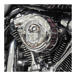 Filtre-à-air-Stealth-S-S-et-couvercle-Chrome-pour-XG500-et-XG750