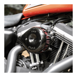 Filtre-à-air-Stealth-S-S-et-couvercle-Noir-pour-XG500-et-XG750