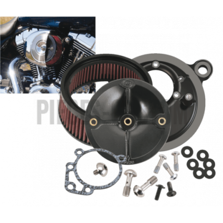 Filtre-à-air-Stealth-S-S-et-couvercle-Noir-XG500-et-XG750