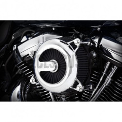 Filtre-à-air-Vance-Hines-Vo2-Rouge-Chrome-pour-Touring