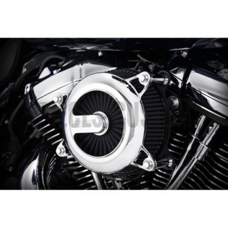 Filtre-à-air-Vance-Hines-Vo2-Rouge-Chrome-pour-Touring