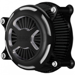 Filtre-à-air-Vance-Hines-Vo2-X-finition-Noir-pour-Softail