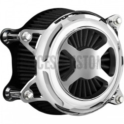 Filtre-à-air-Vance-Hines-Vo2-X-finition-Chrome-Softail
