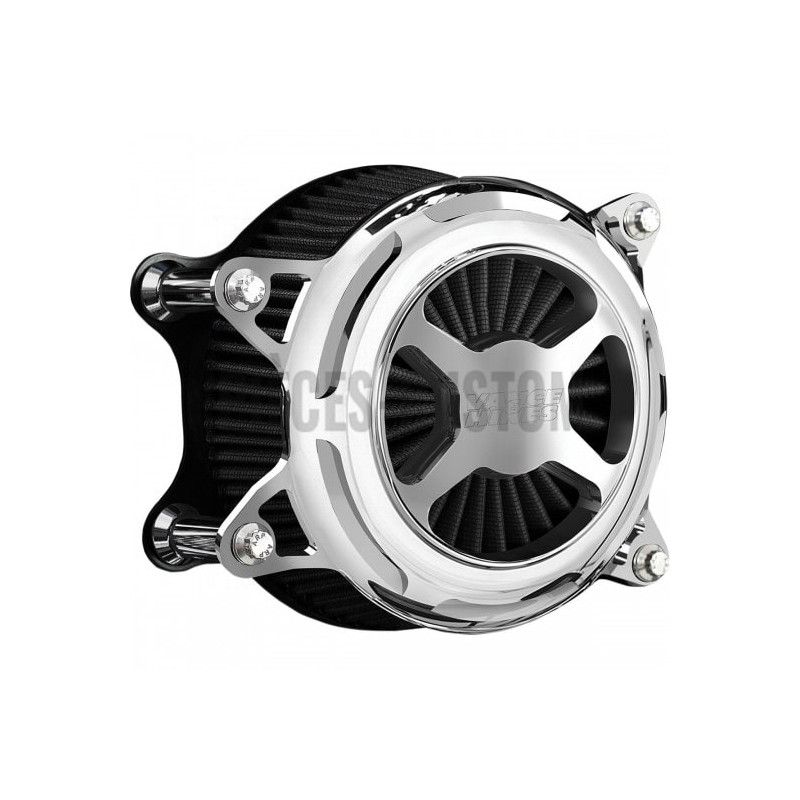 Filtre-à-air-Vance-Hines-Vo2-X-finition-Chrome-Sportster