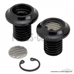 Vis-de-reniflard-Noir-pour-Evolution-pour-Big-Twin-et-Sportster
