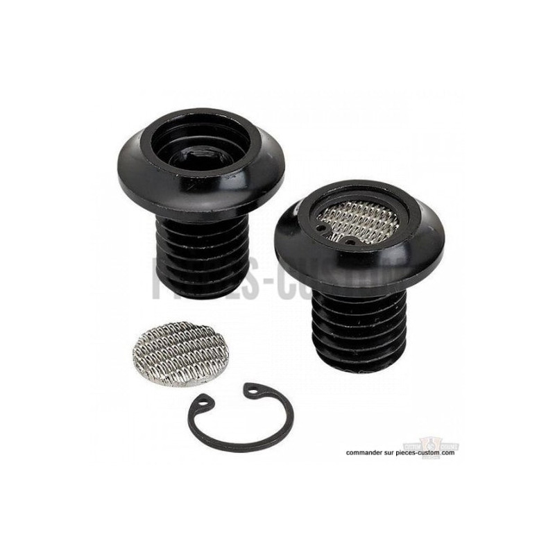Vis-de-reniflard-Noir-pour-Evolution-pour-Big-Twin-et-Sportster