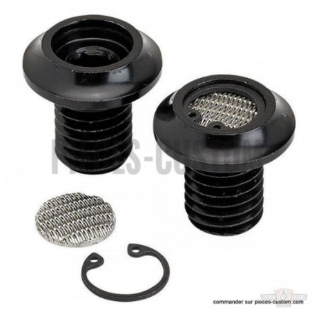 Vis-de-reniflard-Noir-pour-Evolution-pour-Big-Twin-et-Sportster