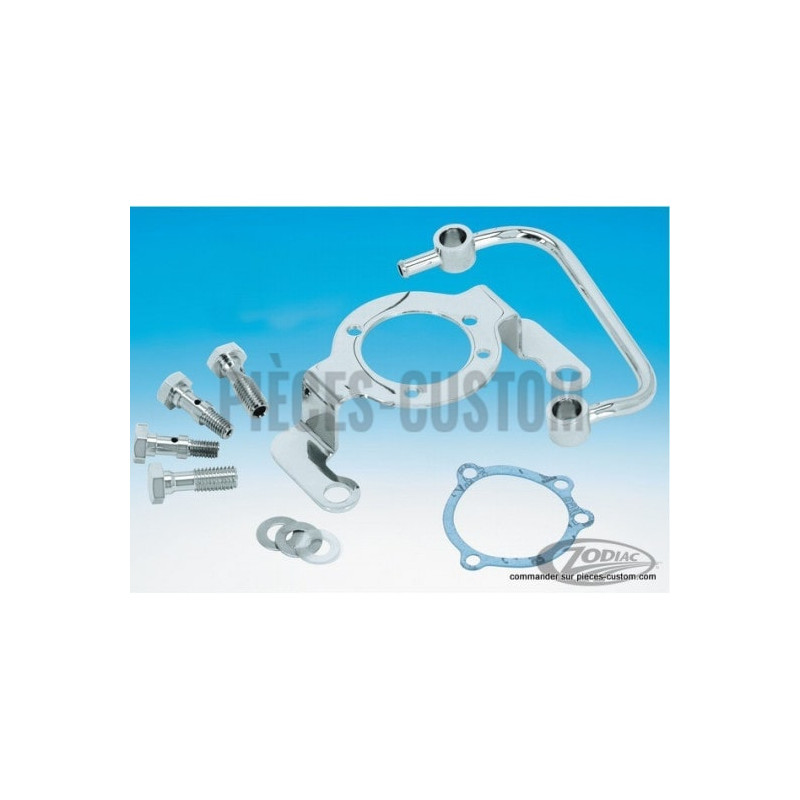Support-filtre-à-air-chromé-avec-reniflard-pour-Sportster-XL