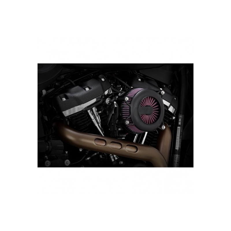 Filtre-à-air-Vance-Hines-Vo2-Rouge-Noir-pour-Softail-ref-10102335
