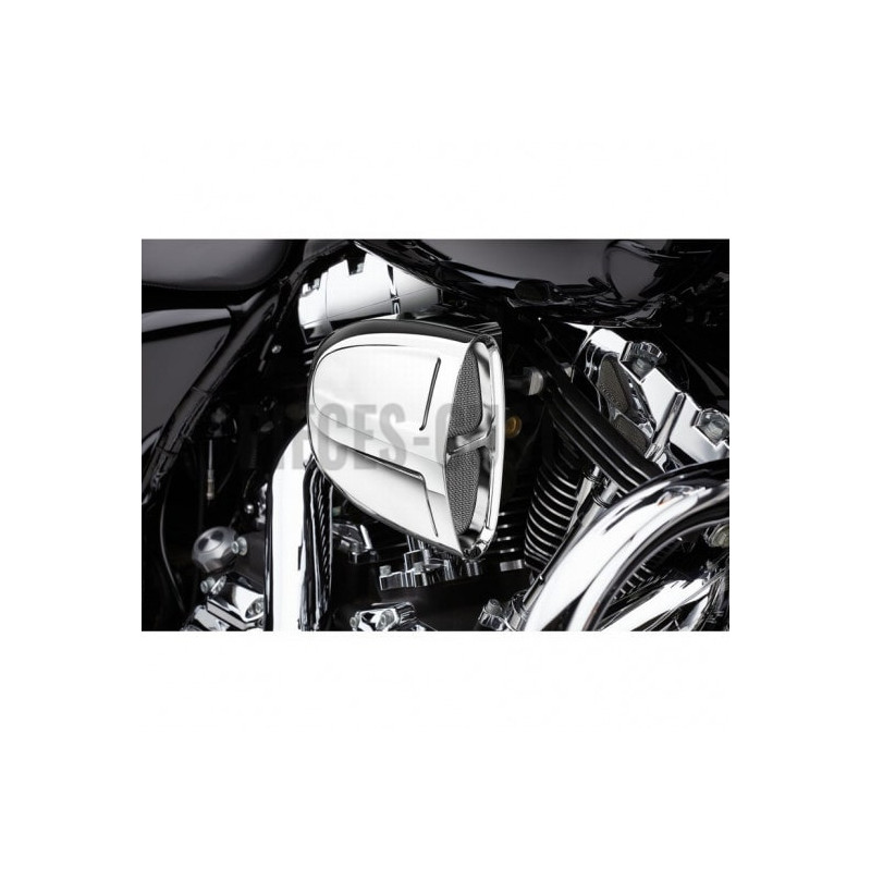 Filtre-à-air-Cobra-Powerflo-chromé-pour-Softail-M8-ref-10102291