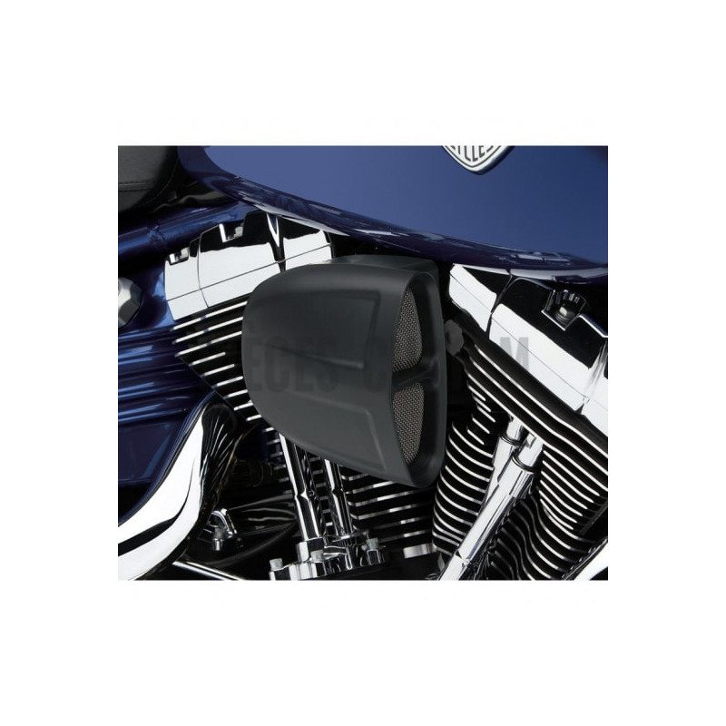 Filtre-à-air-Cobra-Powerflo-Noir-pour-Softail-M8-ref-10102304