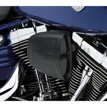 Filtre-à-air-Cobra-Powerflo-Noir-pour-Softail-M8-ref-10102304
