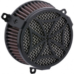 Filtre-à-air-Cobra-Cross-noir-pour-Softail-M8-ref-10102295