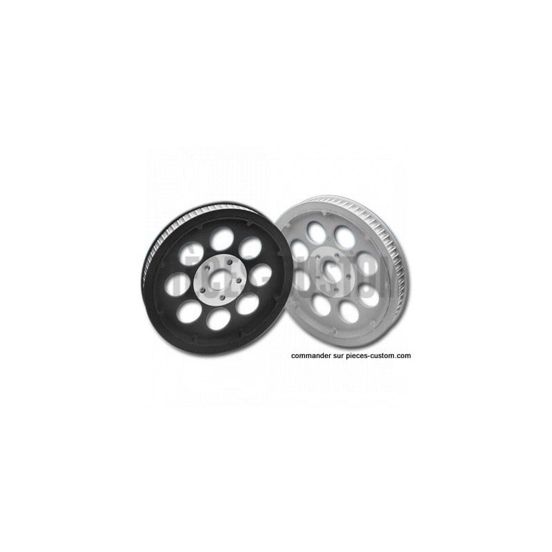 Poulie-arrière-argent-70-dents-pour-Big-Twin-ref-75516