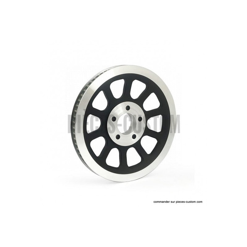 Poulie-noire-66-dents-20-mm-pour-Softail-ref-520278
