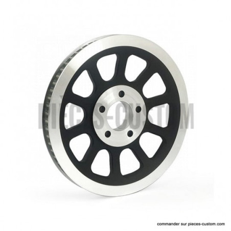 Poulie-noire-66-dents-20-mm-pour-Softail-ref-520278