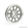 Poulie-silver-66-dents-largeur-20-mm-pour-modèles-Softail-ref-520279