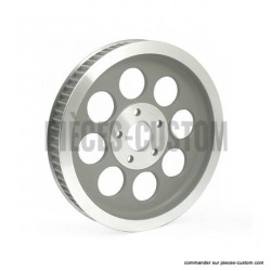 Poulie-silver-70-dents-largeur-1-pouce-1-demi-pour-modèles-Big-Twin-ref-520126