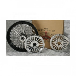 Poulie-arrière-chromée-65-dents-1-pouce-1-quart-de-large-King-Spoke-Ultima-ref-94-660