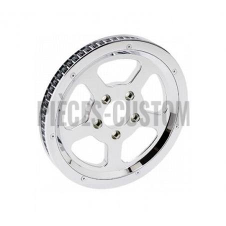 Poulie-65-dents-5-Spoke-Chrome-20-mm-RevTech-ref-894864