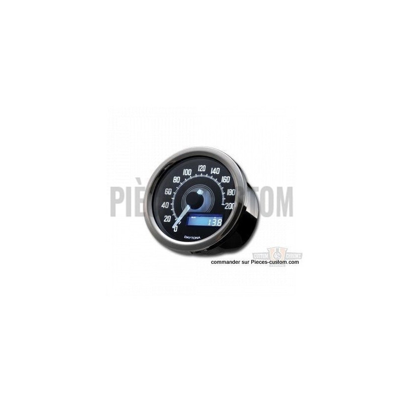 Compteur-Velona-LED-blanche-finition-Poli-Daytona-ref-619376