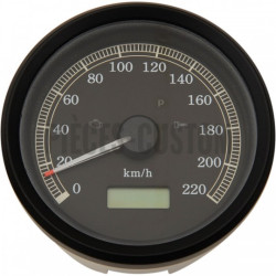 Compteur-de-vitesse-electronique-fond-noir-pour-Dyna-et-Sportster-ref-22100390