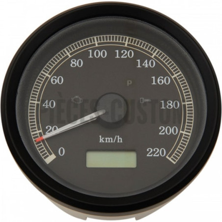 Compteur-de-vitesse-electronique-fond-noir-pour-Dyna-et-Sportster-ref-22100390