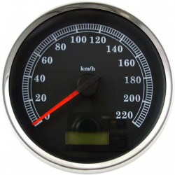 Compteur-électronique-5-pouces-fond-noir-pour-Touring-Softail-Dyna-ref-22100464