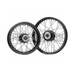 Roue-avant-40-rayons-chrome-et-noir-DNA-21-x-2-15-Sportster-FXD-ref-632523