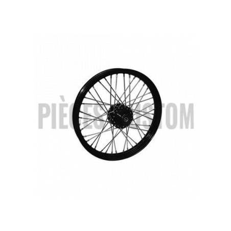 Roue-avant-40-rayons-chrome-et-noir-DNA-16-x-3-5-pour-FXST-ref-632531