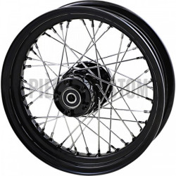 Roue-arrière-16-x-3-noire-40-rayons-pour-Softail-Dyna-et-Sportster-ref-02040570