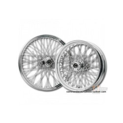 Roue-avant-60-rayons-chromée-DNA-21-x-3-5-pour-Touring-ref-635640