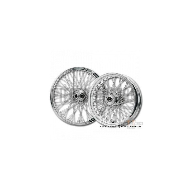 Roue-avant-60-rayons-chromée-DNA-21-x-3-5-pour-Touring-ref-635640