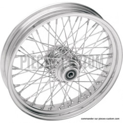 Roue-avant-60-rayons-chromée-DNA-16-x-3-5-pour-Softail-FLST-ref-07319