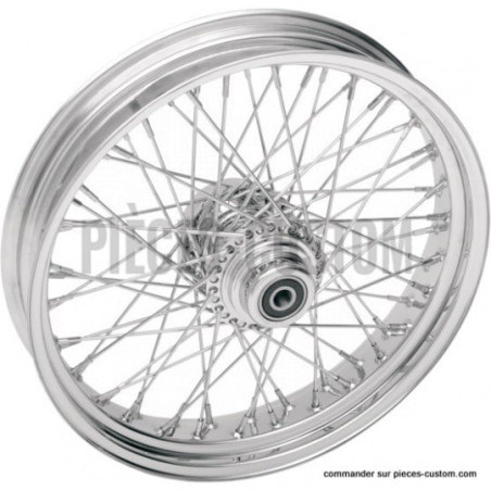 Roue-avant-60-rayons-chromée-DNA-16-x-3-5-pour-Softail-FLST-ref-07319