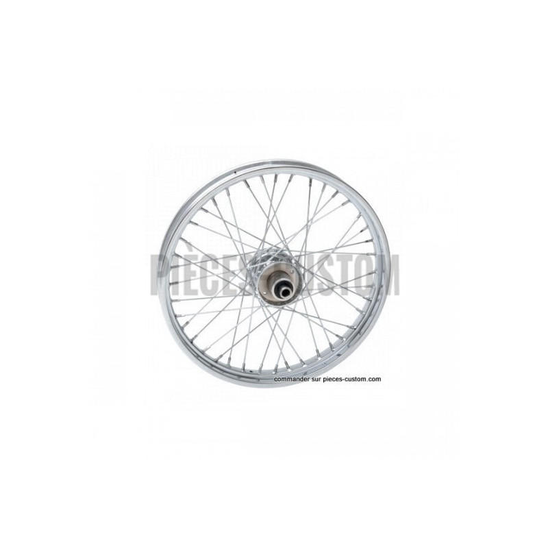 Roue-avant-60-rayons-chromés-21-x-2-15-Softail-FXST-et-Dyna-ref-36-746