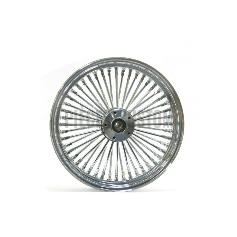 Roue-avant-16-x-3-5-King-Spoke-chromée-double-disque-axe-de-roue-1-ref-37-529