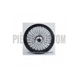 Roue-arrière-18-x-8-5-King-Spoke-noir-et-chrome-modèles-2000-et-après-ref-37-523