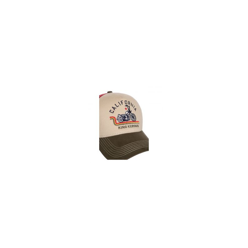 Casquette-King-Kerosin-Ride-Free-live-Free-blanc-cassé-et-vert-MCS-700435-5