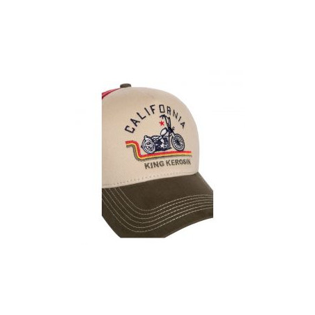 Casquette-King-Kerosin-Ride-Free-live-Free-blanc-cassé-et-vert-MCS-700435-5