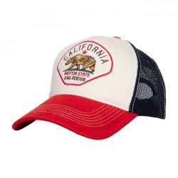 Casquette-King-Kerosin-California-blanc-cassé-rouge-MCS-996336