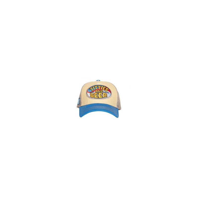 Casquette-King-Kerosin-Titties-And-Beer-beige-bleu-MCS-996347-2