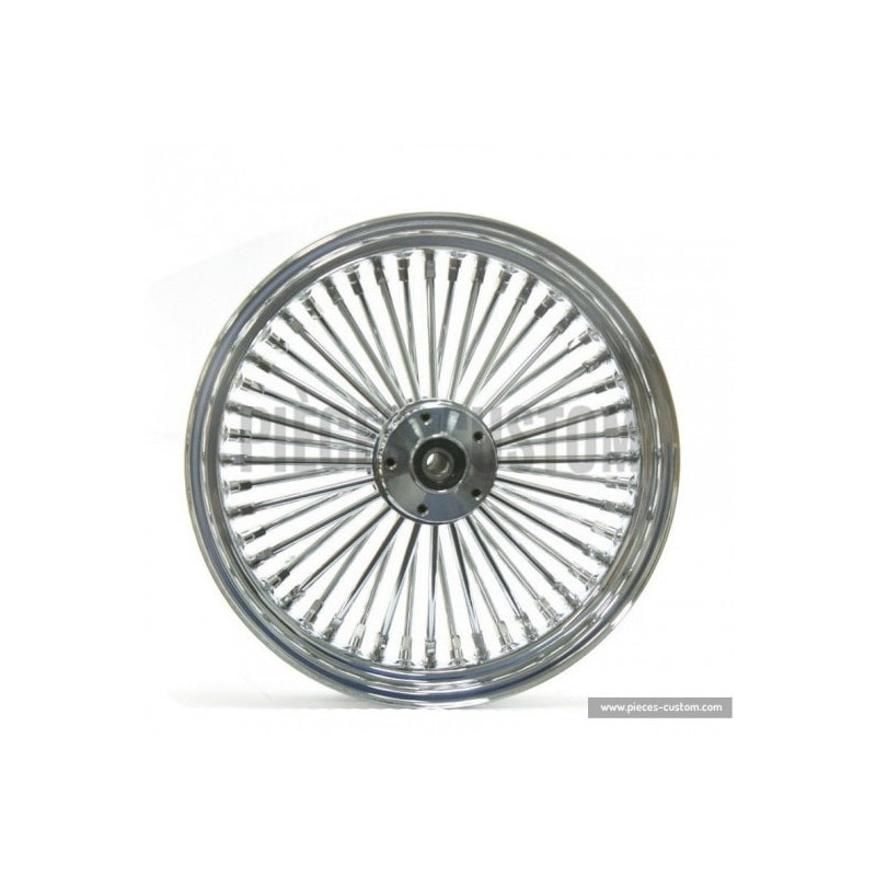 Roue-avant-23-x-3-5-King-Spoke-chromée-axe-1-pouce-Double-disque-ref-37-548